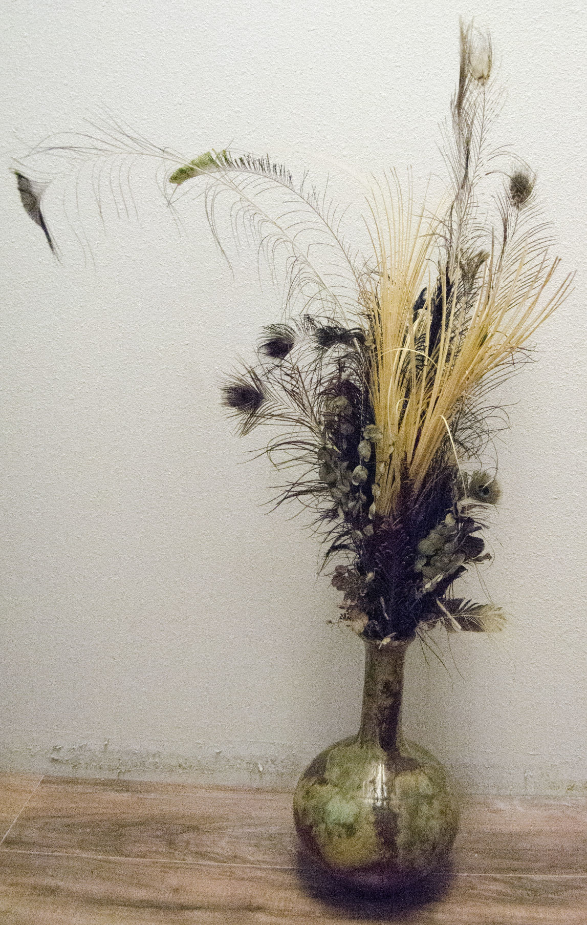 Tosha Riggs feather bouquet